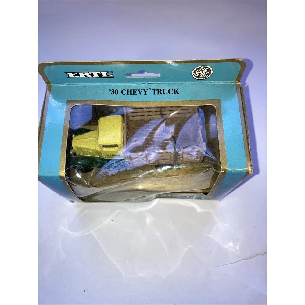 NOS ERTL Classic Vehicles 1/43 1930 Chevy Stake Body Truck WJ Kennedy Dairy Co